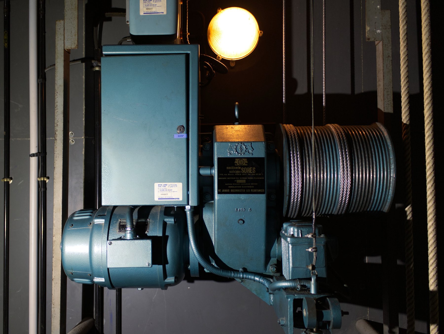 La machinerie du théâtre